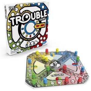 Trouble Kids Board Game, Pop-o-Matic, Family Board Games for Kids, Family Games